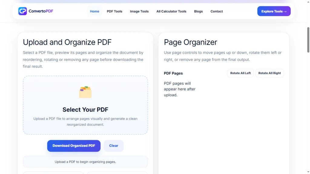 ORGANIZE PDF