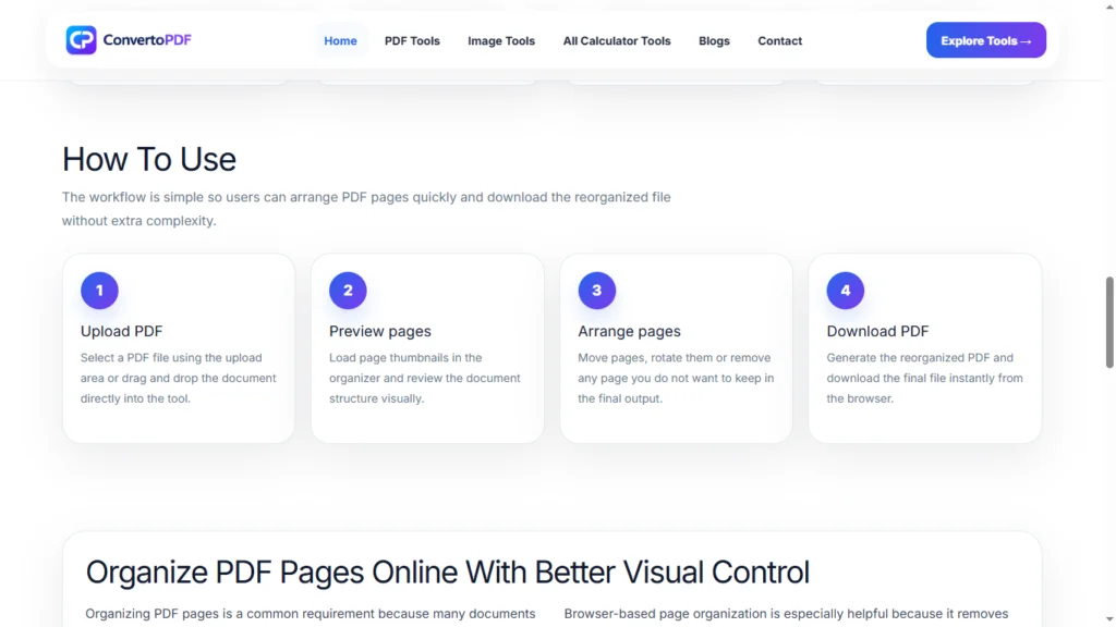 HOW TO ORGANIZE PDF