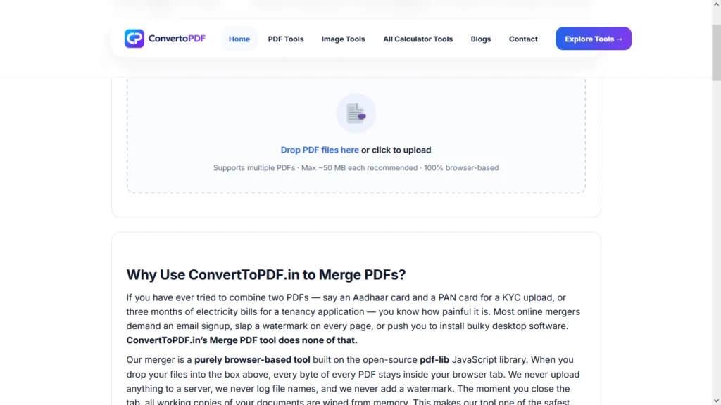 merge pdf online